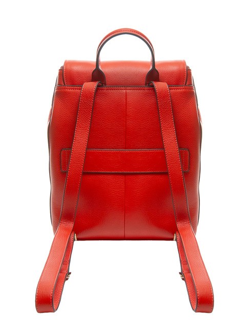 W99  Sac &agrave; dos en cuir ROUGE - Sacs &agrave; dos pour ordinateur portable