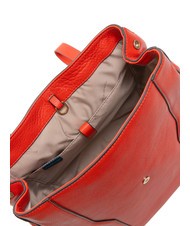PIQUADRO W99  Sac &agrave; dos en cuir ROUGE - Sacs &agrave; dos pour ordinateur portable - 5