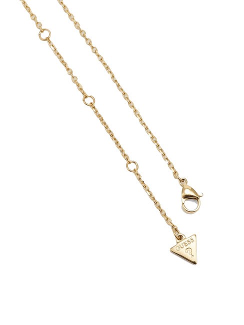 MODERN LOVE Collier noeud or jaune - Colliers