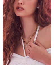 GUESS LOVELY GUESS Collier avec coeur émaillé - Colliers