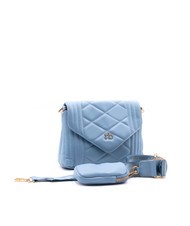 ROCCOBAROCCO GLAM Sac bandoulière avec pochette vert minéral - Sacs pour Femme - 2