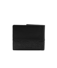 ROCCOBAROCCO BRYAN Porte-monnaie en cuir noir - Portefeuilles Homme - 4