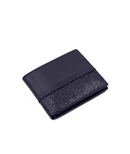 ROCCOBAROCCO BRYAN Porte-monnaie en cuir marine - Portefeuilles Homme - 5