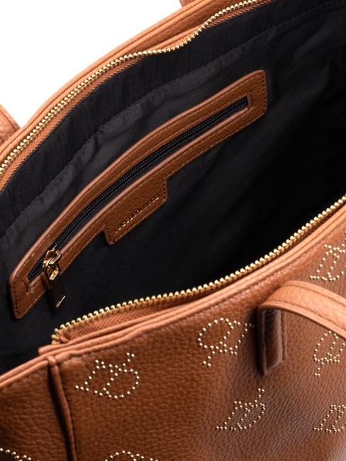 LOLA Sac shopping avec clous bronzer - Sacs pour Femme