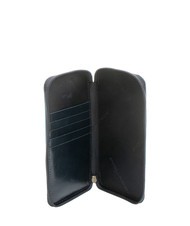 PIQUADRO CAMPIONARIO - BLUE SQUARE  Portefeuille en cuir pleine fleur bleu - Portefeuilles Homme - 2