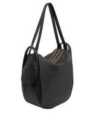 LESAC TRIO  Sac à dos en cuir martelé noir25 - Sacs pour Femme - 2