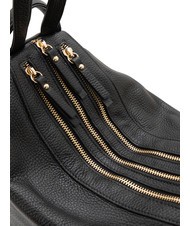 LESAC TRIO  Sac à dos en cuir martelé noir25 - Sacs pour Femme - 8