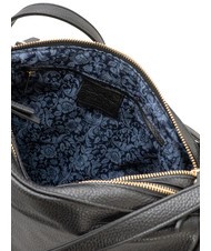 LESAC TRIO  Sac à dos en cuir martelé noir25 - Sacs pour Femme - 9