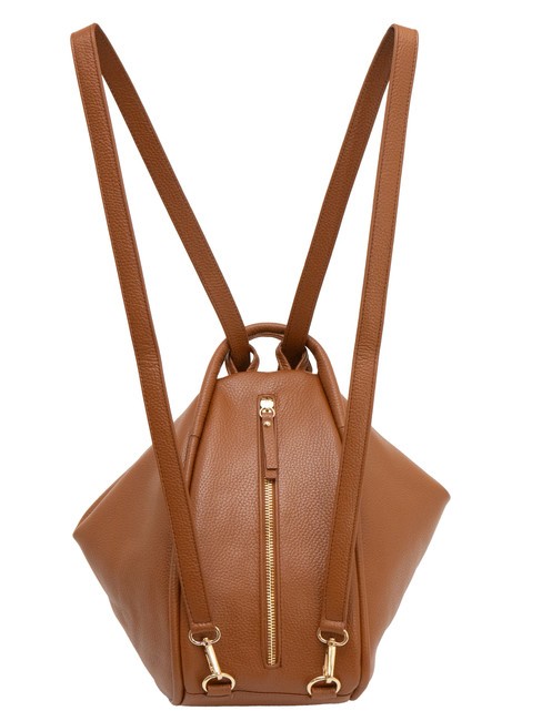 TRIO  Sac à dos en cuir martelé cuir25 - Sacs pour Femme