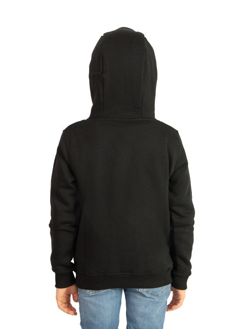 MODISH KIDS Sweat à capuche imprimé logo noir - Bébé Sweat