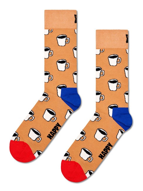 BREAKFAST Coffret cadeau de 4 paires de chaussettes bleu - Chaussettes unisexes