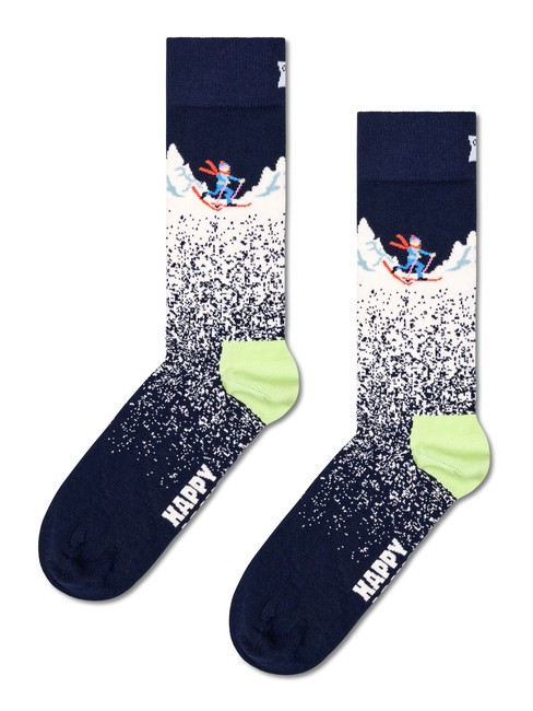 SKIING CHALET Coffret cadeau de 2 paires de chaussettes brun - Chaussettes unisexes
