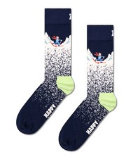 HAPPY SOCKS SKIING CHALET Coffret cadeau de 2 paires de chaussettes brun - Chaussettes unisexes - 3