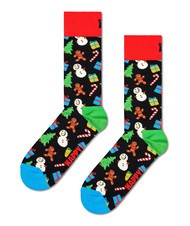 HAPPY SOCKS BIG DOT SNOWMAN Coffret cadeau de 2 paires de chaussettes multicolore - Chaussettes pour hommes - 3