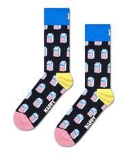 HAPPY SOCKS MILK CARTON Coffret cadeau de 4 paires de chaussettes - Chaussettes unisexes