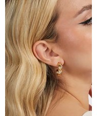 GUESS LOVELY GUESS Boucles d'oreilles coeur demi-cercle or jaune - Boucles d'oreilles - 2