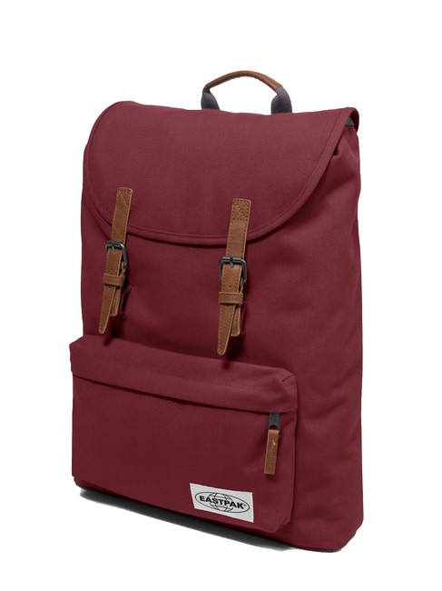 LONDON Sac à dos pour ordinateur portable 15" bordeaux touffu - Sacs à dos pour l'École & les Loisirs