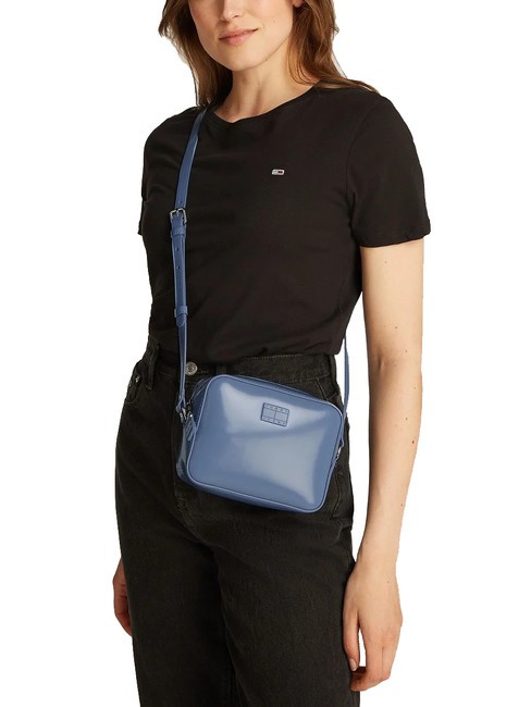 TOMMY JEANS ESS MUST Mini sac pour appareil photo sur l'épaule eau claire - Sacs pour Femme