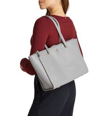 TOMMY HILFIGER TH ETERNITY Sac &agrave; provisions gris universel - Sacs pour Femme - 4