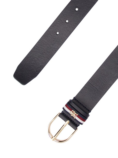 ESSENTIAL EFFORTLESS CORP Ceinture en cuir corps bleu spatial - Ceintures