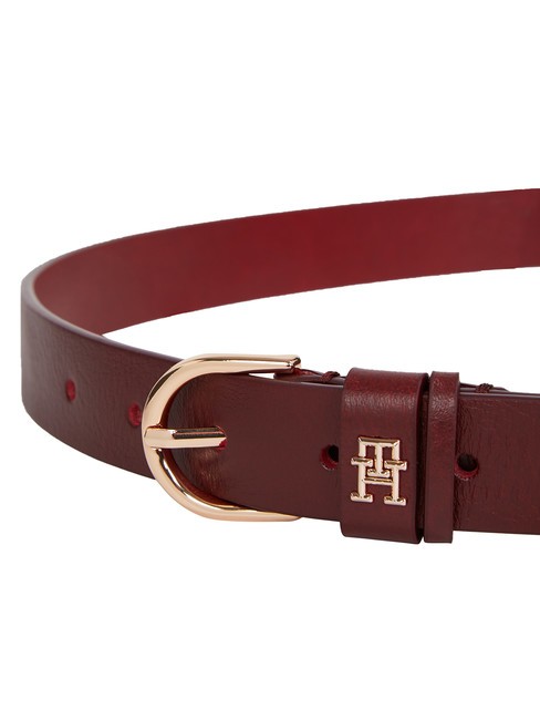 ESSENTIAL EFFORTLESS Ceinture en cuir fabriqu&eacute;e en Italie sang de b&oelig;uf - Ceintures
