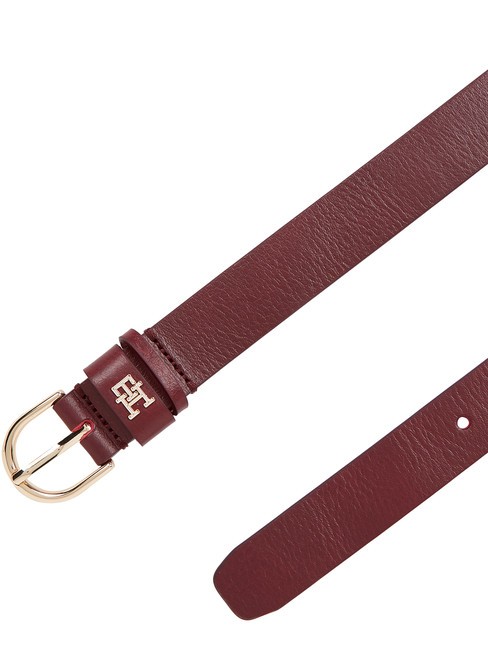 ESSENTIAL EFFORTLESS Ceinture en cuir fabriqu&eacute;e en Italie sang de b&oelig;uf - Ceintures