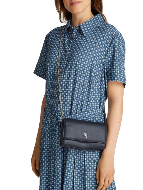 TH ETERNITY Chain Mini sac à bandoulière bleu de l'espace - Sacs pour Femme