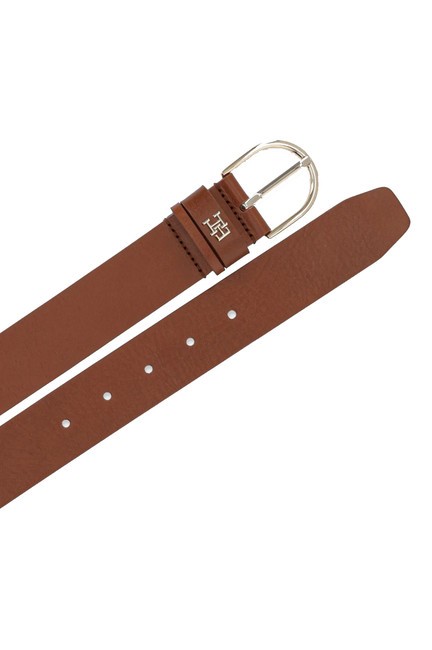 ESSENTIAL EFFORTLESS Ceinture en cuir fabriqu&eacute;e en Italie Cognac - Ceintures