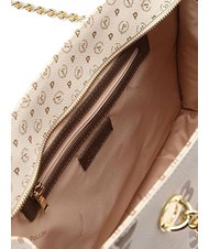 POLLINI HERITAGE  Sac shopping avec imprim&eacute; int&eacute;gral Ivoire - Sacs pour Femme - 3
