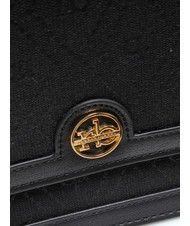 ROCCOBAROCCO FRIDA Sac cartable en tissu jacquard noir - Sacs pour Femme - 4