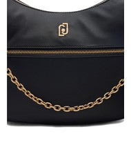 LIUJO ACHALA Sac bandoulière en nylon avec pochette NOIR - Sacs pour Femme - 5