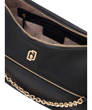 LIUJO ACHALA Sac bandoulière en nylon avec pochette NOIR - Sacs pour Femme - 6