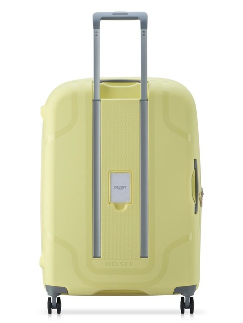 CLAVEL MR  Chariot moyen, extensible jaune p&acirc;le - Valises Rigides