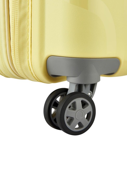 CLAVEL MR  Chariot moyen, extensible jaune p&acirc;le - Valises Rigides
