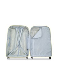 DELSEY CLAVEL MR  Grand chariot extensible jaune pâle - Valises Rigides - 2