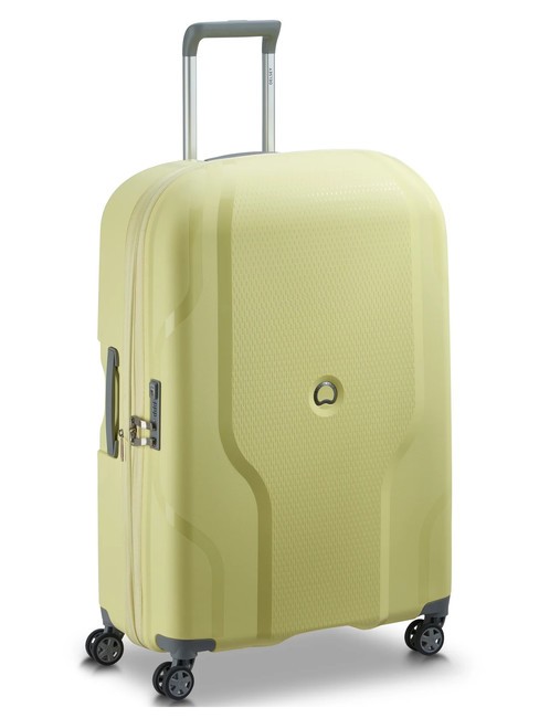 CLAVEL MR  Grand chariot extensible jaune pâle - Valises Rigides