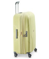 DELSEY CLAVEL MR  Grand chariot extensible jaune pâle - Valises Rigides - 5