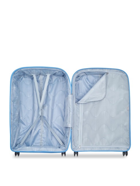 CLAVEL MR  Chariot extra large, extensible bleu de chine - Valises Rigides