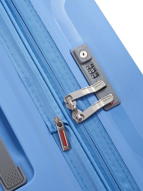 CLAVEL MR  Chariot extra large, extensible bleu de chine - Valises Rigides