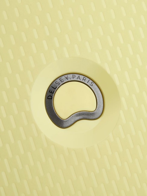 CLAVEL MR  Chariot à bagages à main jaune pâle - Valises cabine