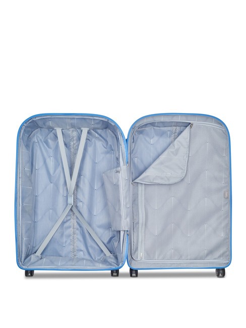 CLAVEL MR  Grand chariot extensible bleu de chine - Valises Rigides