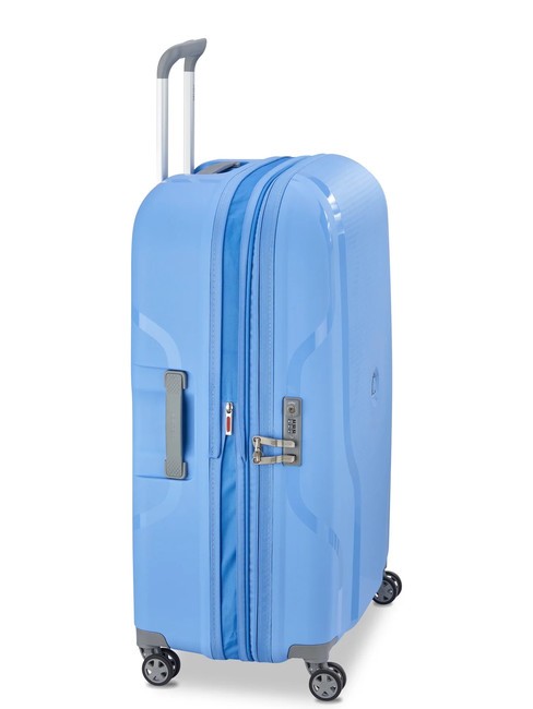 CLAVEL MR  Grand chariot extensible bleu de chine - Valises Rigides