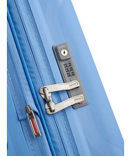 DELSEY CLAVEL MR  Grand chariot extensible bleu de chine - Valises Rigides - 6