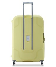 DELSEY CLAVEL MR  Chariot extra large, extensible jaune pâle - Valises Rigides - 4