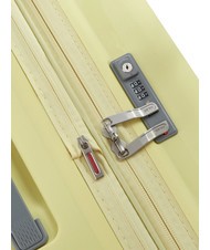 DELSEY CLAVEL MR  Chariot extra large, extensible jaune pâle - Valises Rigides - 6