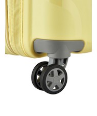 DELSEY CLAVEL MR  Chariot extra large, extensible jaune pâle - Valises Rigides - 8
