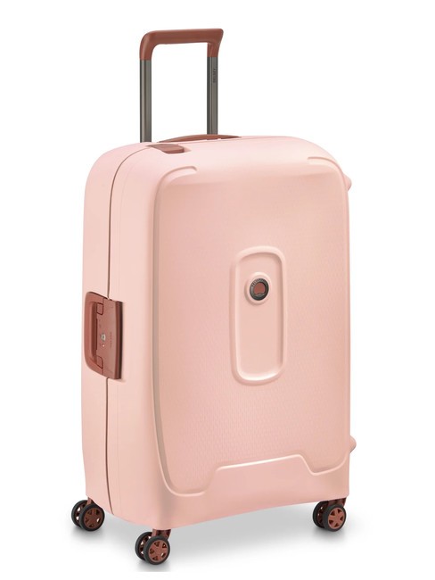 MONCEY MR  Chariot moyen  rose - Valises Rigides
