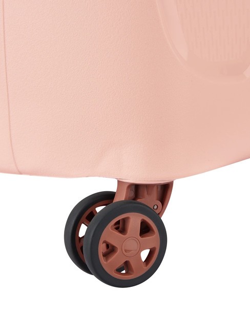 MONCEY MR  Chariot moyen  rose - Valises Rigides