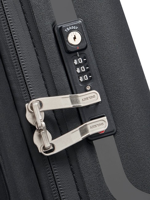 CLAVEL MR  Chariot à bagages à main Noir - Valises cabine