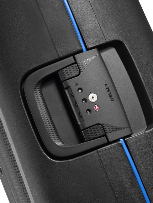 MONCEY MR Chariot à bagages à main mince Noir - Valises cabine